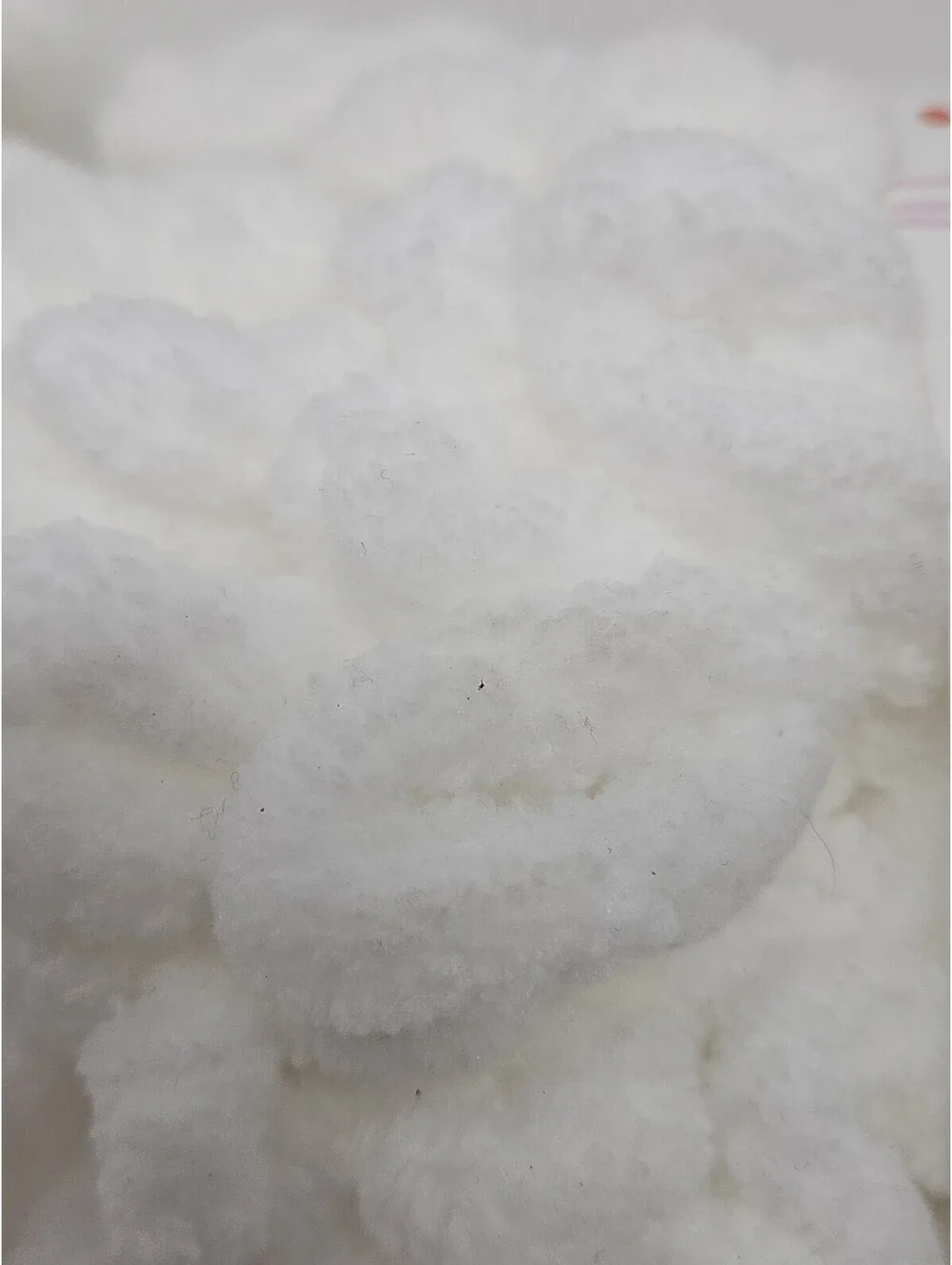 2 Lion Brand Off The Hook Yarn-Sugarcane White 516-100AJ- New